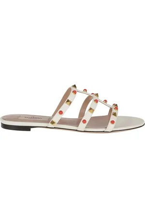 VALENTINO GARAVANI Sandalen - Rockstud T. 05 Slide Sandals - Gr. 36 (EU) - in - für Damen