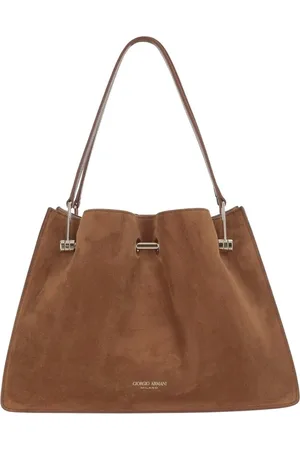 Giorgio Armani Totes & Shopper - Small Suede Shopper Bag - Gr. unisize - in - für Damen