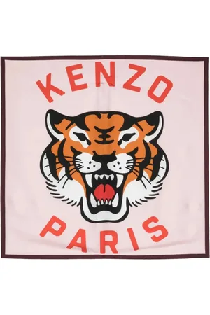 Kenzo Tücher & Schals - Lucky Tiger Silk Scarf - Gr. unisize - in - für Damen