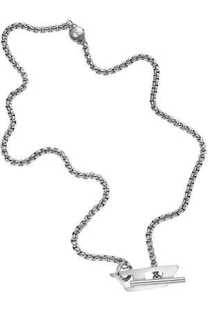 Diesel Halsketten - Steel Kette - Gr. unisize - in Silber - für Damen