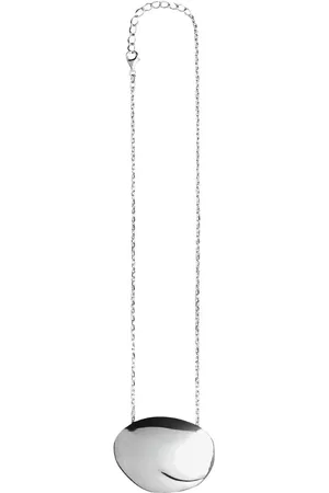 Louis Abel Halsketten - Ovu Chain Necklace - Gr. unisize - in Silber - für Damen