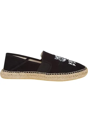 Kenzo Lucky Tiger Elastic Slip On Espadrilles Black - Gr. 40 (EU) - in