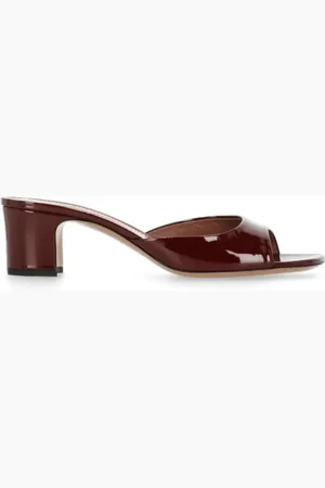 PARIS TEXAS Slipper & Pantoletten - Bordeaux Lara Mule Shoes - Gr. 36 (EU) - in - für Damen
