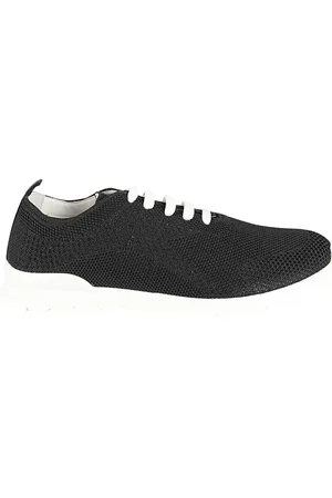 Kiton Low-Top Sneaker - Textured Fabric Sneakers With Contrast Rubber Sole - Gr. 40 (EU) - in - für Damen