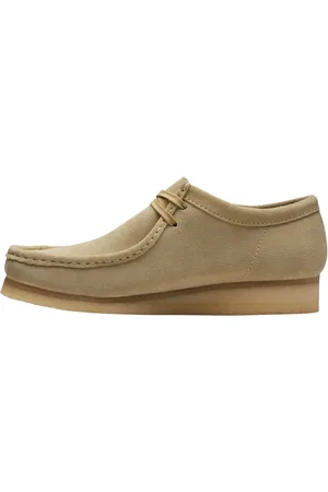 Clarks Low-Top Sneaker - Sneakers Wallabee Suede Maple - Gr. 41,5 (EU) - in - für Damen