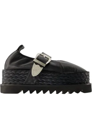 TOGA PULLA Aj1314 Loafers - Leather - Black - Gr. 38 (EU) - in