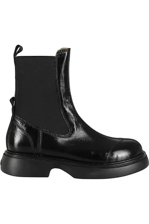 Ganni Stiefel - Everyday Mid Chelsea Boots Tonal Naplack - Gr. 36 (EU) - in - für Damen