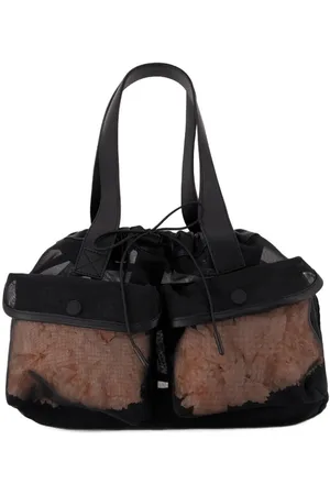 Simone Rocha Totes & Shopper - Mini Sheer Stuffed Shopper Bag - Polyester - Black - Gr. unisize - in - für Damen