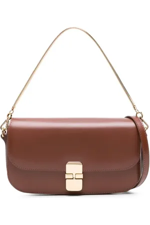 A.P.C. Hobo Bags - Leather Shoulder Bag - Gr. unisize - in - für Damen