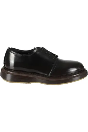 The Antipode Brushed Leather Derby Shoes With Tone-On-Tone Lace - Gr. 41 (EU) - in
