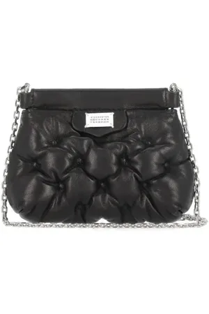 Maison Margiela Hobo Bags - Black Glam Slam Shoulder Bag - Gr. unisize - in - für Damen