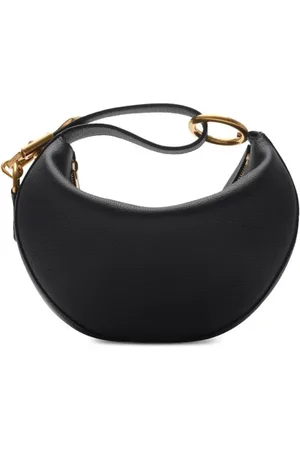 Burberry Crossbody Bags - Crescent-Shaped Black Bag With Gold-Tone Hardware - Gr. unisize - in - für Damen