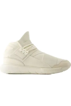 Y-3 Low-Top Sneaker - Qasa Sneakers - Leather - /Blanc - Gr. 5 - in - für Damen