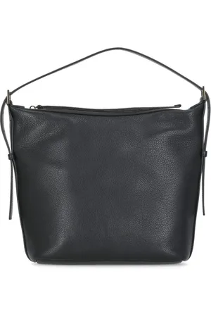 Fabiana Filippi Totes & Shopper - Black Pebbled Letaher Bag - Gr. unisize - in - für Damen