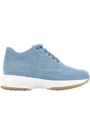 Hogan Low-Top Sneaker - Flat Shoes Blue - Gr. 35 (EU) - in - für Damen