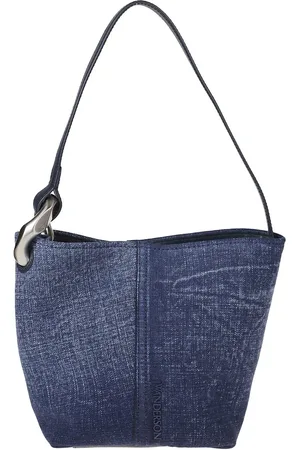 J.W.Anderson Crossbody Bags - Small The Corner Bucket Bag Blue - Gr. unisize - in - für Damen