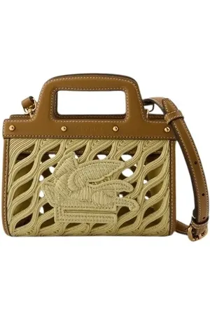 Etro Hobo Bags - Love Trotter Bag - Leather - Brown - Gr. unisize - in - für Damen