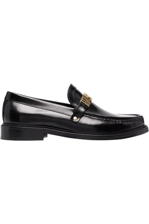 Moschino Loafer - Flat shoes Black Black - Gr. 40 (EU) - in - für Damen