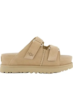 UGG Slipper & Pantoletten - Dames Goldenstar Hi Slide Sand - Gr. 38 (EU) - in - für Damen