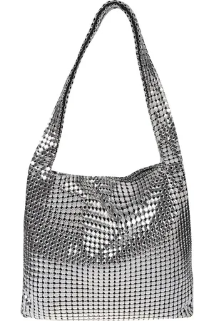 Paco rabanne Crossbody Bags - Pixel Hobo Bag Metallic - Gr. unisize - in - für Damen