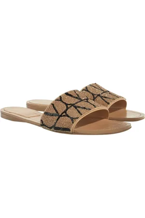 VALENTINO GARAVANI Slipper & Pantoletten - Toile Iconographe Sandals - Gr. 36 (EU) - in - für Damen