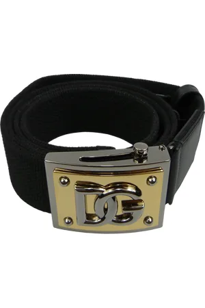 Dolce & Gabbana Gürtel - Cintura con Placca Logo - Gr. 90 - in - für Damen