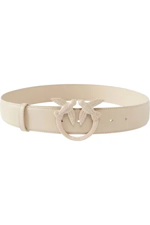Pinko Gürtel - Belts Beigegrigio Fumo Block - Gr. M - in - für Damen