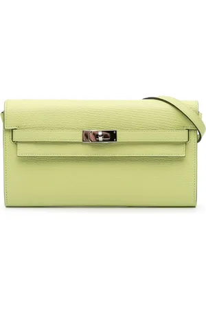 Hermès Portemonnaies - 2021 Chevre Mysore Kelly To Go Wallet - Gr. unisize - in - für Damen