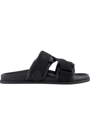 Moncler Slipper & Pantoletten - Heren Mon Summer Sandals Zwart - Gr. 41 (EU) - in - für Damen