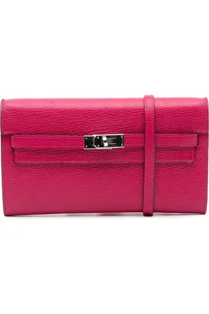 Hermès Portemonnaies - 2022 Chevre Mysore Kelly To Go Wallet - Gr. unisize - in - für Damen