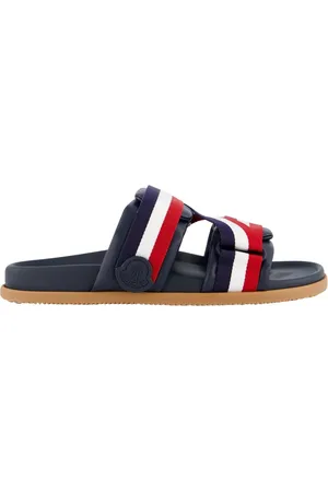 Moncler Slipper & Pantoletten - Heren Mon Summer Sandals Blauw - Gr. 41 (EU) - in - für Damen