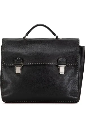 Fendi Laptoptaschen - 2000-2010 Leather Selleria Briefcase - Gr. unisize - in - für Damen
