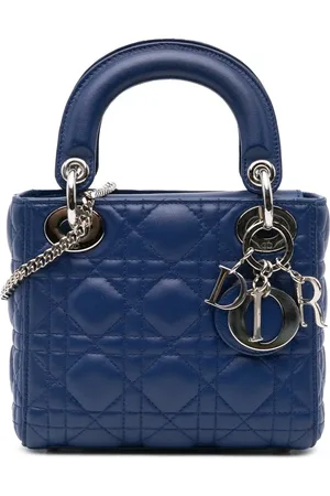 Dior Crossbody Bags - 2015 Mini Lambskin Cannage Lady Dior - Gr. unisize - in - für Damen