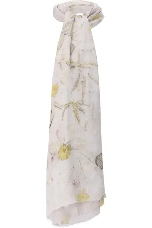 Faliero Sarti Tücher & Schals - Schal Lia mit floralem Muster - Gr. unisize - in - für Damen