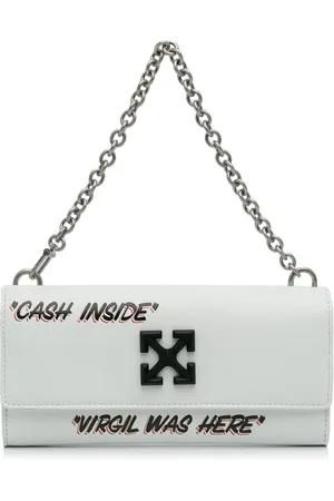 OFF-WHITE Portemonnaies - 2013-present Jitney Quote Wallet on Chain - Gr. unisize - in - für Damen
