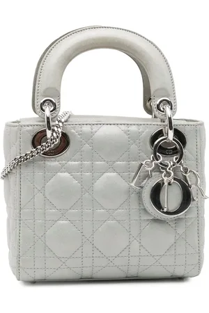 Dior Crossbody Bags - 2015 Mini Iridescent Lambskin Cannage Lady Dior - Gr. unisize - in - für Damen