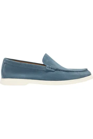 HUGO BOSS Loafer - Heren Loafer Open Blue - Gr. 41 (EU) - in - für Damen
