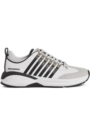 Dsquared2 Low-Top Sneaker - Heren Dash Sneaker Wit/Zwart - Gr. 40 (EU) - in - für Damen