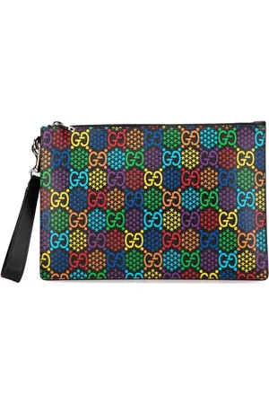Gucci Clutches - 2016-2024 GG Supreme Psychedelic Zip Clutch - Gr. unisize - in - für Damen