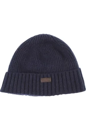 Barbour Handschuhe - Bonnet laine doublu00E9 polaire Navy Carlton MHA0 - Gr. ONE SIZE - in - für Damen