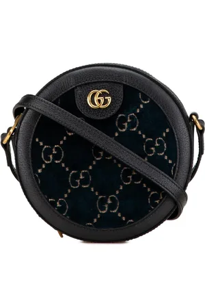 Gucci Hobo Bags - 2016-2024 GG Velvet Ophidia Round Crossbody - Gr. unisize - in - für Damen
