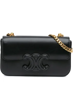 Céline Hobo Bags - 2017 Shiny Calfskin Claude Chain Shoulder Bag - Gr. unisize - in - für Damen