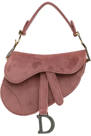 Dior Hobo Bags - 2019 Mini Velvet Crystal Saddle - Gr. unisize - in - für Damen