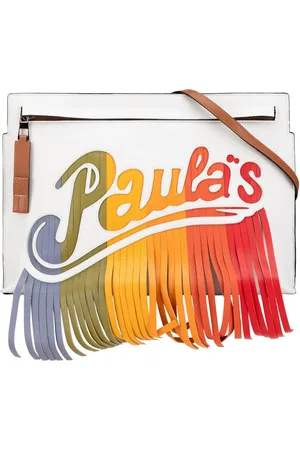 Loewe Hobo Bags - 2010-2023 Paulas Ibiza Leather Fringe T Pouch Cros - Gr. unisize - in - für Damen