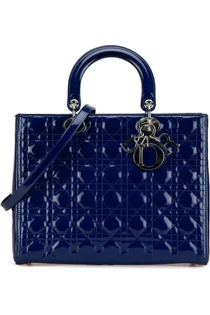 Dior Crossbody Bags - 2013 Large Patent Cannage Lady Dior - Gr. unisize - in - für Damen