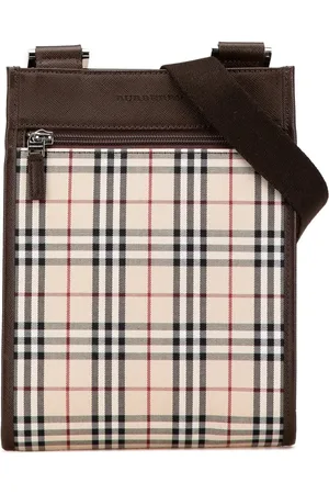 Burberry Hobo Bags - 2000-2017 House Check Canvas Crossbody - Gr. unisize - in - für Damen