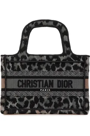 Dior Shopper - 2021 Mizza Mini Embroidered Canvas Leopard Book To - Gr. unisize - in - für Damen