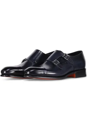 santoni Low-Top Sneaker - Doppel-Monkstraps aus Leder - Gr. 41 (EU) - in - für Damen