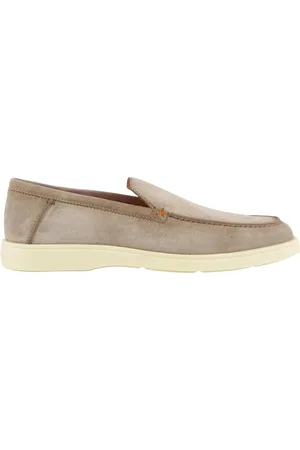 santoni Loafer - Heren Botanist Loafer Grijs - Gr. UK_10 - in - für Damen