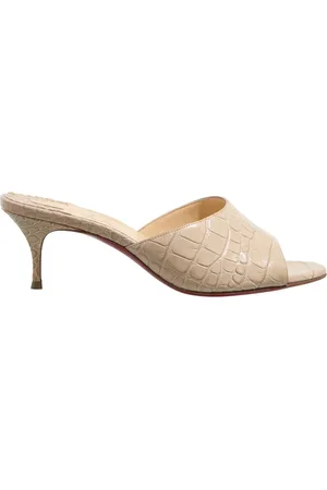 Christian Louboutin Slipper & Pantoletten - East Mock Croc Mules - Gr. 36 (EU) - in - für Damen